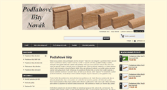 Desktop Screenshot of podlahove-listy.com