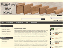 Tablet Screenshot of podlahove-listy.com